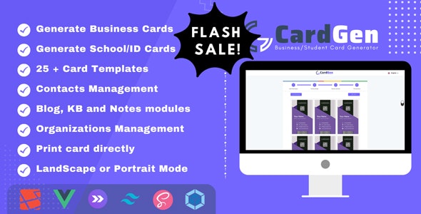 CardGen v3.6.4 – 商务或身份证生成器源码下载
