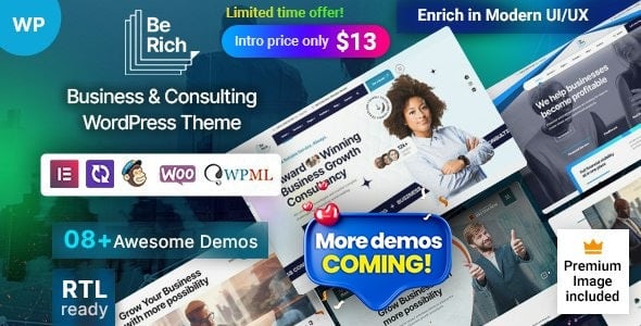 Berich v1.0.4 咨询业务 WordPress 主题下载