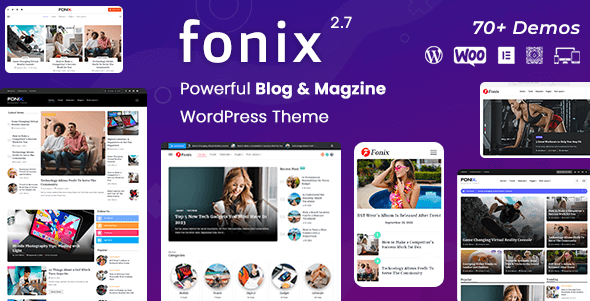 Fonix v2.9 – 报纸杂志 WordPress 主题下载