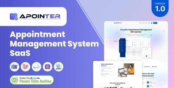 Apointer v2.0 预约管理系统软件即服务（SaaS）源码下载