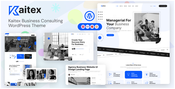 Kaitex v1.0.0 – 商业咨询 WordPress 主题下载