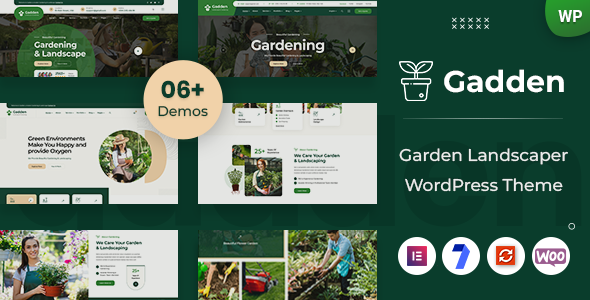 Gadden v1.0.0 – 花园景观设计 WordPress 主题下载