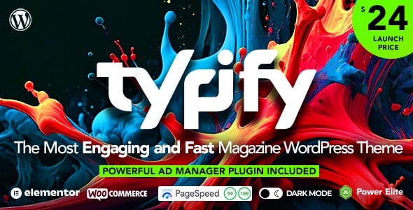 Typify v2.6.1 报纸和杂志 WordPress 主题下载 [已激活]