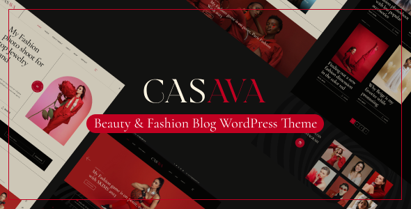 Casava v1.0.1 – 美容与时尚博客 WordPress 主题下载