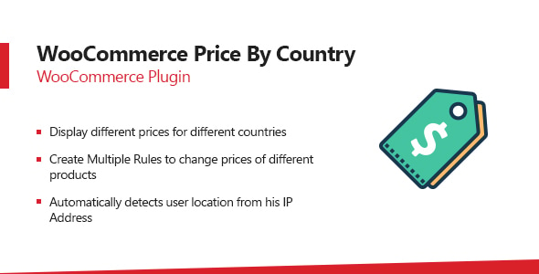 WooCommerce Price By Country Plugin v2.0.4 基于国家的定价策略插件下载