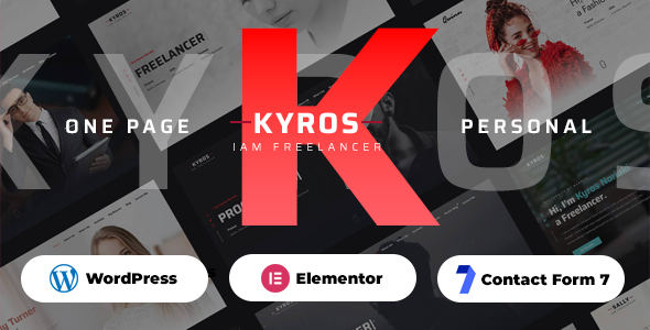 Kyros v1.0.7 – 个人作品集、简历主题下载