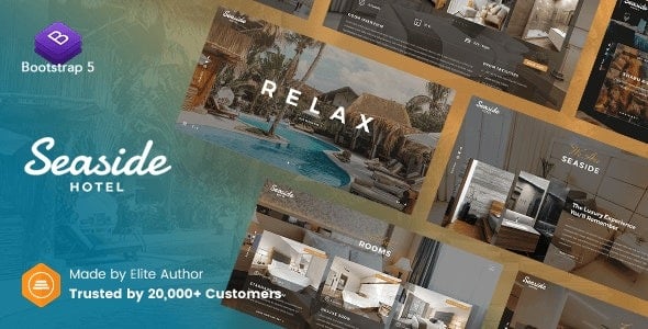 Seaside v1.0.0 酒店预订 WordPress 主题下载