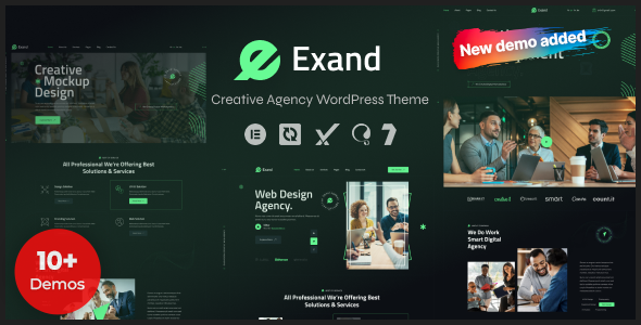 Exand v1.0.5 – 创意代理机构 WordPress 主题下载