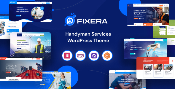 Fixera v1.0.3 – Handyman 服务 WordPress 主题下载