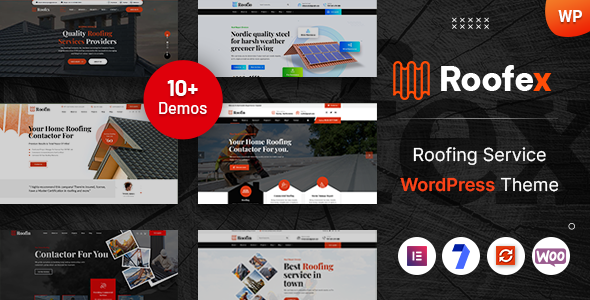 Roofex v1.0.5 – 屋顶工程 WordPress 主题下载