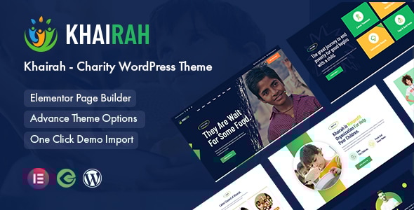 Khairah v1.0.2 – 慈善类 WordPress 主题下载