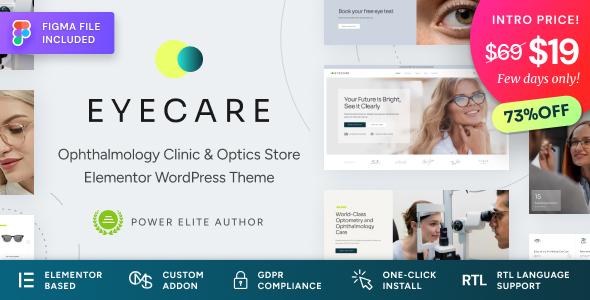 Eye Care v1.0.1 – 适用于验光师和眼科诊所的 WordPress 主题下载