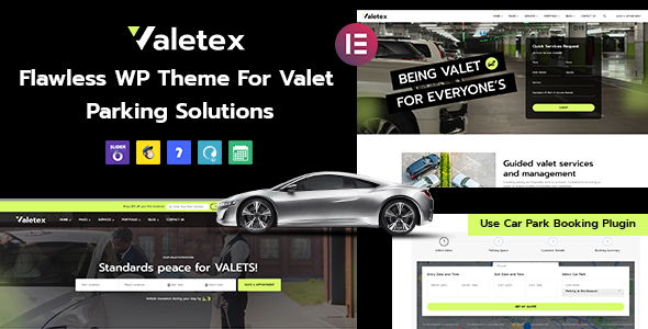 Valetex v1.3 – 代客泊车服务 WordPress 主题下载