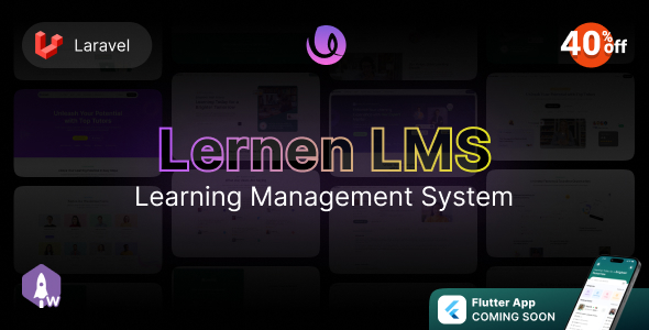 Lernen LMS v3.0.5 – 学习管理系统PHP源码下载