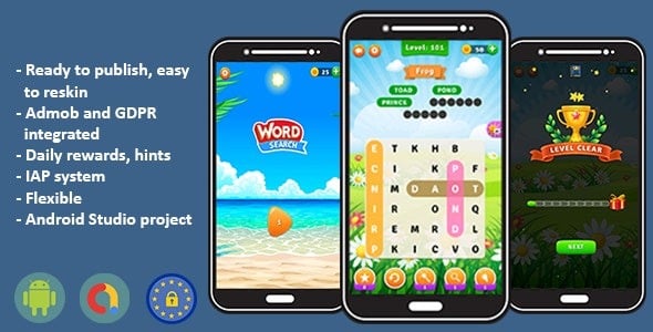 Android Modern Word Search (6-june-2024) 游戏源码下载