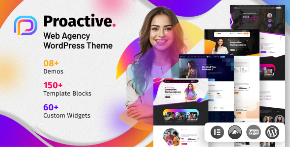 Proactive v1.0.0 – 网页设计机构 WordPress 主题下载