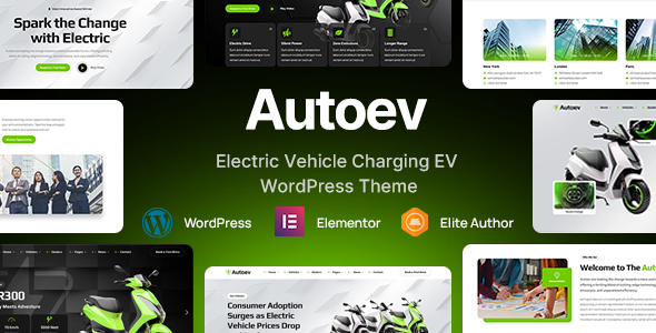 Autoev v1.0.0 – 电动汽车充电 WordPress 主题下载