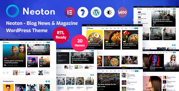 Neoton v4.0.8 – 新闻杂志 WordPress 主题下载