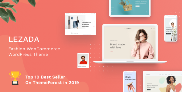 Lezada v2.7.7 – 简约且创意的 WooCommerce 主题下载