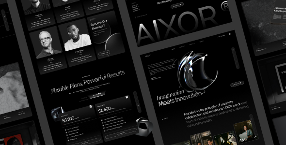 Aixor v2.0.0 – 营销代理wordpress主题下载