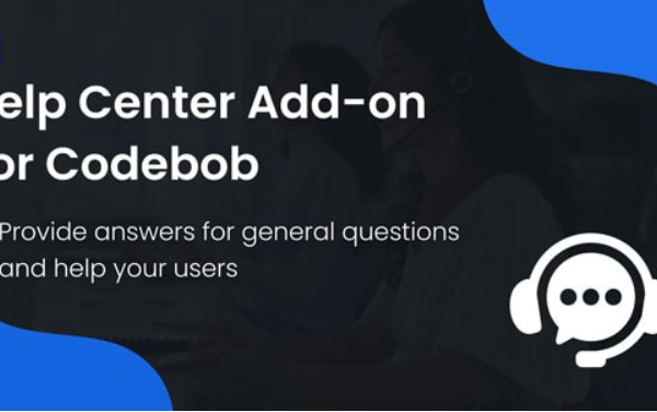 Help Center For Codebob v1.0 PHP源码下载