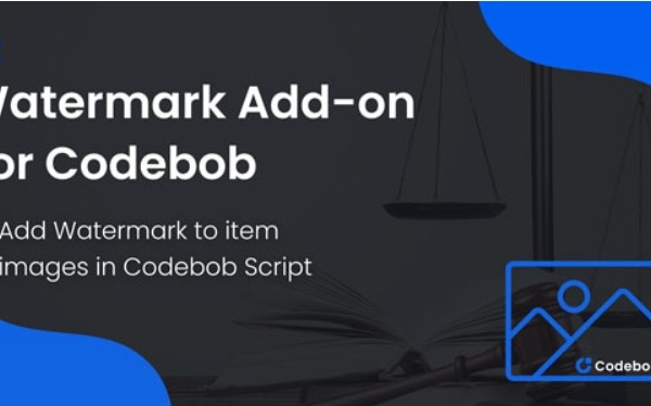 Watermark Add-on For Codebob v1.0 源码下载