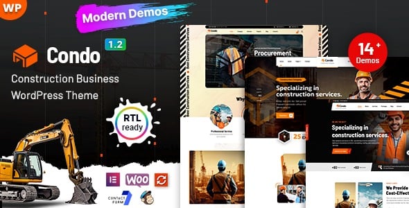 Condo v1.0.2 建筑 WordPress 主题下载