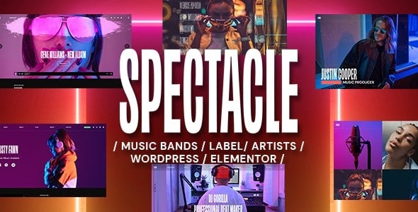 Spectacle v1.4.19 音乐 WordPress 主题下载