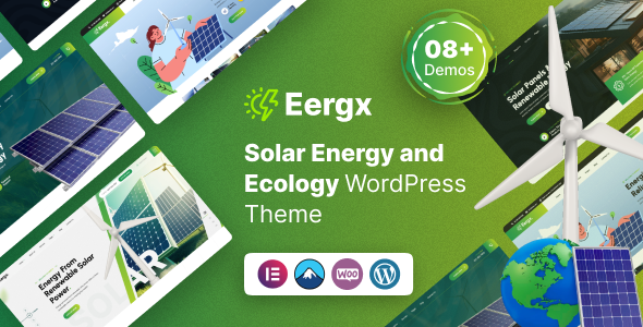 Eergx v1.0 – 生态与太阳能 WordPress 主题下载
