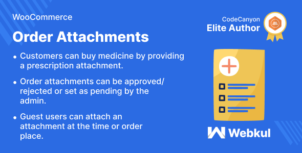 Medical Prescription Attachment Plugin for WooCommerce v1.2.2 WooCommerce 的医疗处方附件插件下载