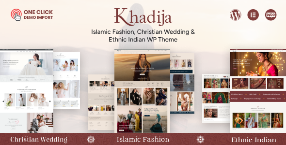 Khadija v1.0.2 – 时尚 WooCommerce 主题下载