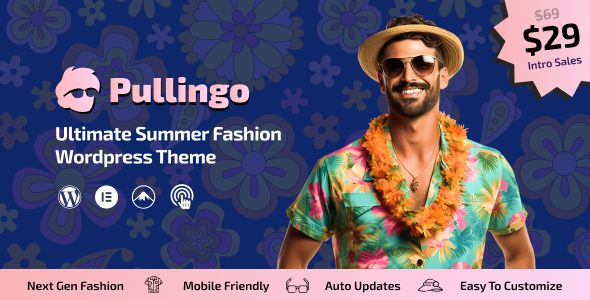 Pullingo v1.0.3 – 时尚 WooCommerce 主题下载