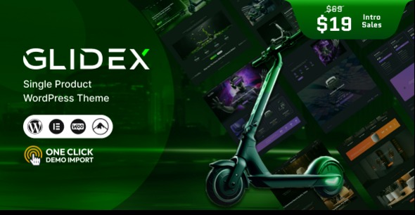 GlideX v1.0.3 单一产品 WooCommerce 主题下载