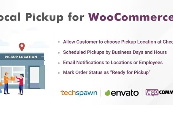 Local Pickup & Delivery for WooCommerce v1.2.12 – 自提点、配送、日期和时间段插件下载