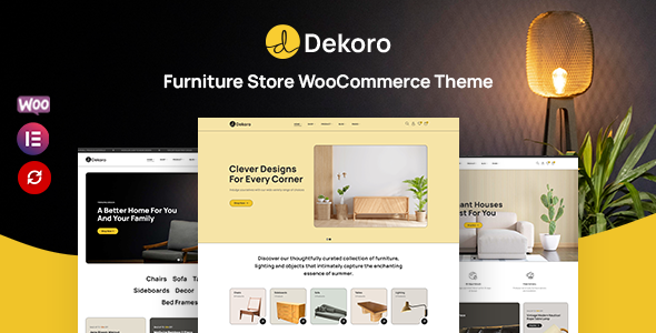 Dekoro v1.0.3 – 家具店 WooCommerce 主题下载