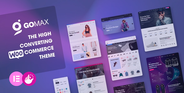 Gomax v1.0.5 – Elementor WooCommerce WordPress 主题下载