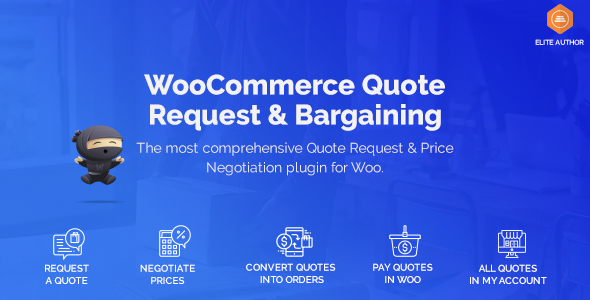 WooCommerce Request Quote & Bargaining v1.0.4 WooCommerce 询价与议价插件下载