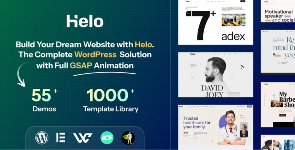 Helo v1.0.0 – 多用途 WordPress 主题下载