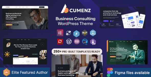 Acumenz v1.0.2 – 商业与咨询 WordPress Elementor 主题下载