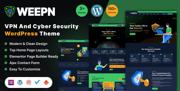 WEEPN V1.0 -VPN＆Cloud Services WordPress主题下载
