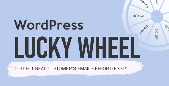 WordPress Lucky Wheel v1.3.4 幸运转轮插件下载