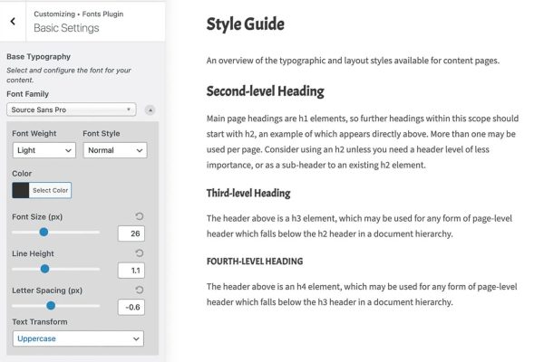 Fonts Plugin Pro v1.8.2 Google字体 WordPress插件下载