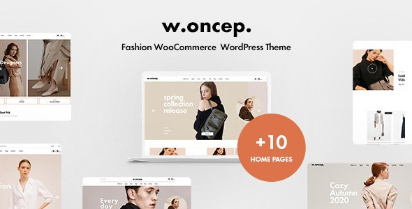 Woncep v1.5.7 时尚WooCommerce WordPress主题下载