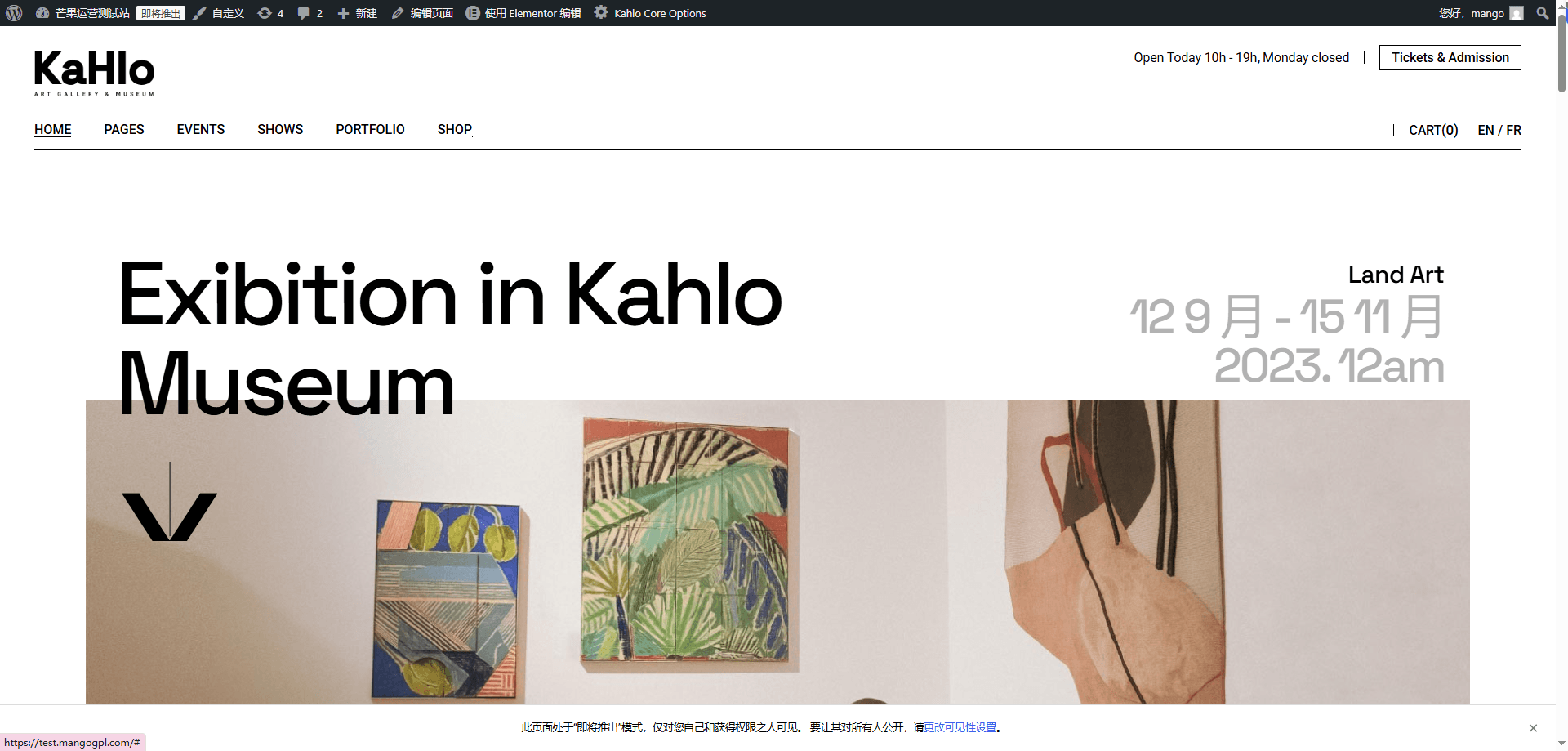 Kahlo Art Gallery and Museum Theme 美术馆和博物馆主题破解版下载