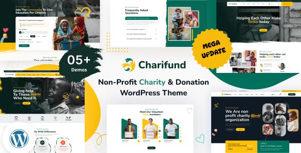 Charifund V1.0.2-慈善与捐赠基金会WordPress主题多功能下载