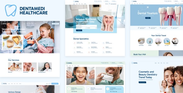 DentaMedi v1.1 牙医和牙科诊所WordPress主题下载
