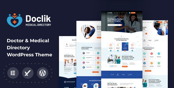 Doclik v1.0.1 医疗目录WordPress主题下载