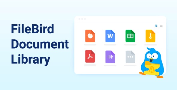 FileBird Document Library (Pro) v3.0.6.1 展示文档库插件下载