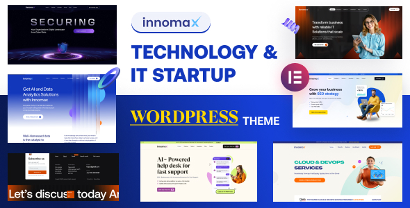 Innomax V1.0  – 技术与IT启动WordPress主题下载
