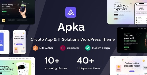 Apka v1.13 应用登录页wordpress主题下载